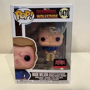 Marvel Deadpool Wolverine Wade Wilson Funko Pop 1470